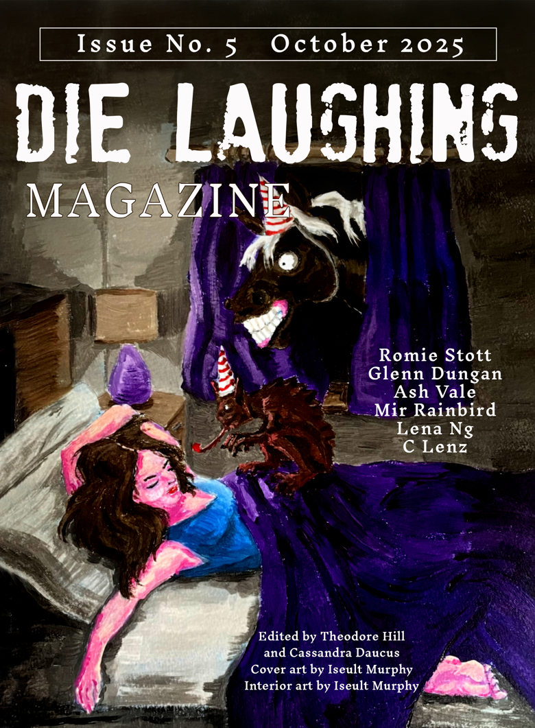 Die Laughing Magazine's Issue 5 Cover